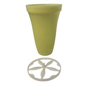 Tupperware Yellow Quick Shake Blender 844 Replacement Cup & Disc Salad Dressing